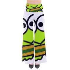 Frog Green Big Eye Face Smile Pants