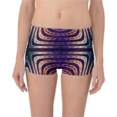 Vibrant Pattern Colorful Seamless Pattern Reversible Bikini Bottoms by Simbadda