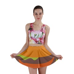 Hamburger Mini Skirt by Alisyart