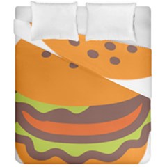 Hamburger Duvet Cover Double Side (california King Size) by Alisyart