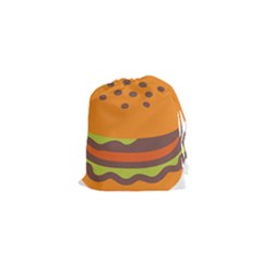 Hamburger Drawstring Pouches (xs)  by Alisyart