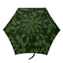 Camouflage Green Army Texture Mini Folding Umbrellas View1