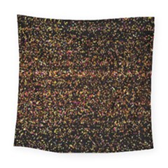 Pixel Pattern Colorful And Glowing Pixelated Square Tapestry (large) by Simbadda