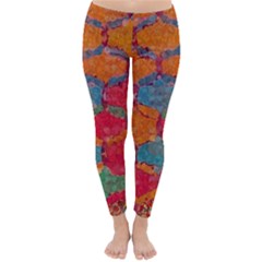 Abstract Art Pattern Classic Winter Leggings