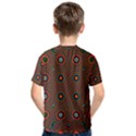 Vibrant Pattern Seamless Colorful Kids  Cotton Tee View2