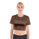 Vibrant Pattern Seamless Colorful Cotton Crop Top View1