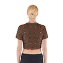 Vibrant Pattern Seamless Colorful Cotton Crop Top View2