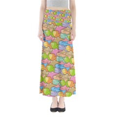 Fishes Cartoon Maxi Skirts by sifis