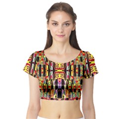 Brick House Mrtacpans Short Sleeve Crop Top (tight Fit) by MRTACPANS