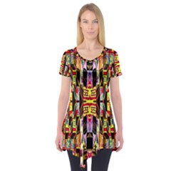 Brick House Mrtacpans Short Sleeve Tunic  by MRTACPANS