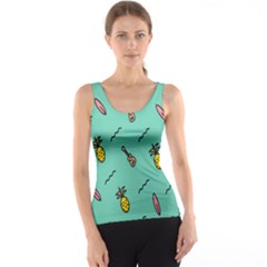 Guitar Pineapple Tank Top