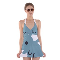 Mouse Halter Swimsuit Dress by Alisyart