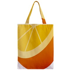 Orange Lime Yellow Fruit Fress Zipper Classic Tote Bag by Alisyart