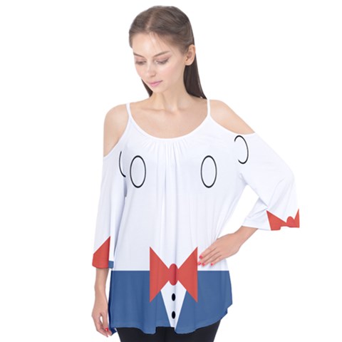 Peppermint Butler Wallpaper Face Flutter Tees by Alisyart