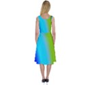 Multi Color Stones Wall Multi Radiant Midi Sleeveless Dress View2