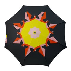 Ring Finger Romantic Love Golf Umbrellas