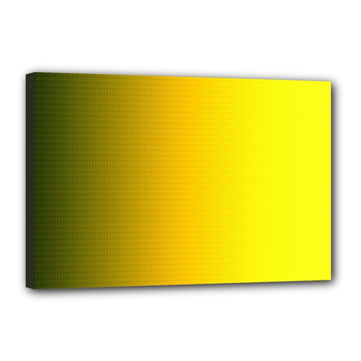 Yellow Gradient Background Canvas 18  x 12 