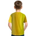 Yellow Gradient Background Kids  Sport Mesh Tee View2