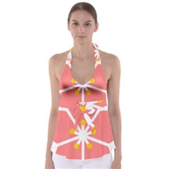 Sakura Heart Guild Flower Floral Babydoll Tankini Top