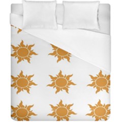 Sun Cupcake Toppers Sunlight Duvet Cover (california King Size) by Alisyart