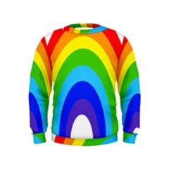 Rainbow Kids  Sweatshirt by Alisyart