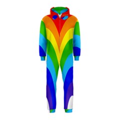 Rainbow Hooded Jumpsuit (kids) by Alisyart