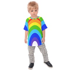 Rainbow Kids  Raglan Tee