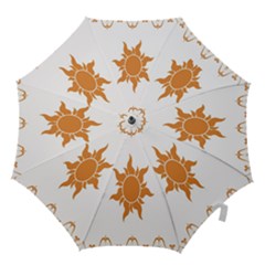 Sunlight Sun Orange Hook Handle Umbrellas (large)