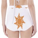 Sunlight Sun Orange High-Waisted Bikini Bottoms View2