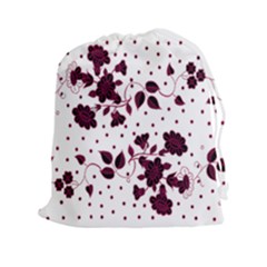 Floral Pattern Drawstring Pouches (xxl) by Simbadda