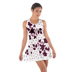 Floral Pattern Cotton Racerback Dress by Simbadda