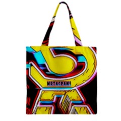 Resident Ange Zipper Grocery Tote Bag by MRTACPANS