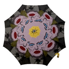 Happy Birthday Mr  President  Hook Handle Umbrellas (large) by Valentinaart