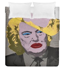 Happy Birthday Mr  President  Duvet Cover Double Side (queen Size) by Valentinaart