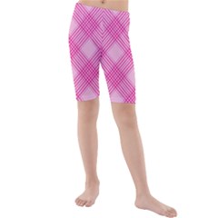 Pattern Kids  Mid Length Swim Shorts