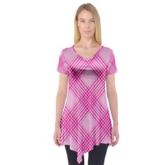 Pattern Short Sleeve Tunic 