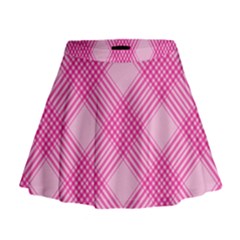 Pattern Mini Flare Skirt