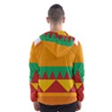 Burger Bread Food Cheese Vegetable Hooded Wind Breaker (Men) View2