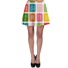 Icons Vector Skater Skirt by Simbadda