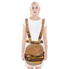 Cheeseburger On Sesame Seed Bun Suspender Skirt