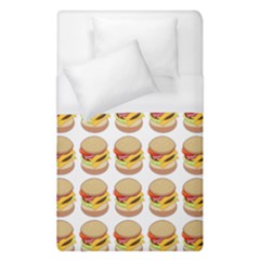 Hamburger Pattern Duvet Cover (single Size) by Simbadda