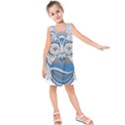 Pattern Monkey New Year S Eve Kids  Sleeveless Dress View1