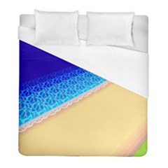 Beach Sea Water Waves Sand Duvet Cover (full/ Double Size) by Alisyart