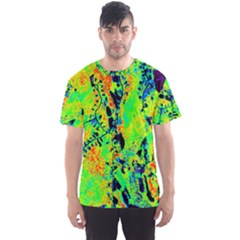 Bow Canopy Height Satelite Map Men s Sport Mesh Tee