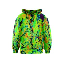 Bow Canopy Height Satelite Map Kids  Zipper Hoodie by Alisyart