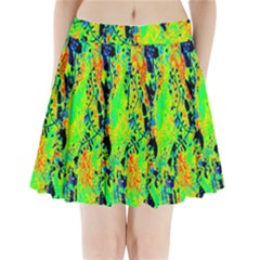 Bow Canopy Height Satelite Map Pleated Mini Skirt by Alisyart