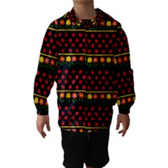 Ladybugs And Flowers Hooded Wind Breaker (kids)