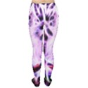 Fractal Wire White Tiger Women s Tights View2