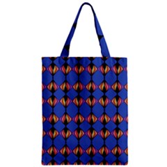 Abstract Lines Seamless Pattern Zipper Classic Tote Bag by Simbadda