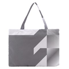 Gradient Base Medium Zipper Tote Bag by Simbadda